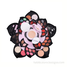 Colorful Eyeshadow Rose Makeup Flower Packaging Kits